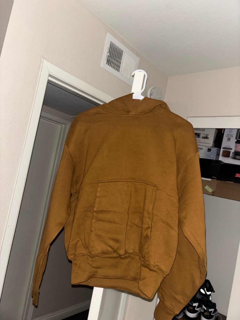 Yeezy Brown Hoodie Jacket
